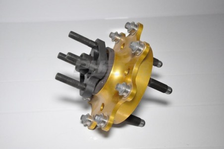 ensemble moyeu arriere complet fusee goujon moyeu