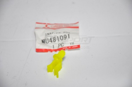 clips attache plastique jaune