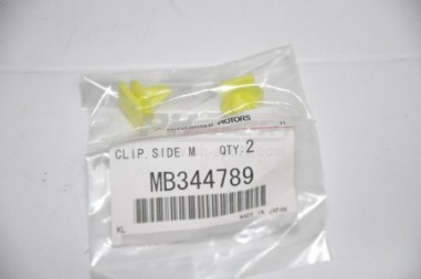 clips attache plastique jaune x2