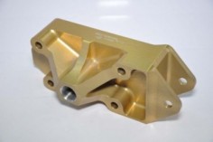 chape axe inferieure droite alu - Réglage *Braquage Parallèle / Centre de Roulis maxi