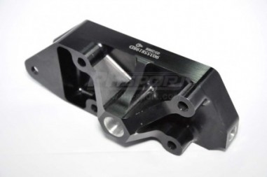 chape arriere gauche axe inferieur pivot alu asphalte