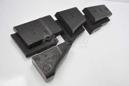 mousse pied central droit