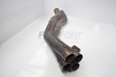 tube gauche et droit second echapp avec les rallonges soudees - occasion