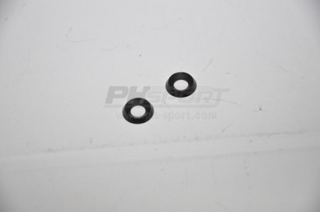 cuvette à vis d4.2 noire de panneau de porte