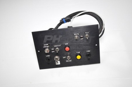 platine cablee tableau de bord rc rallye