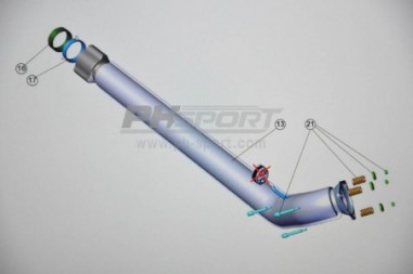 ligne echappement primaire inferieure