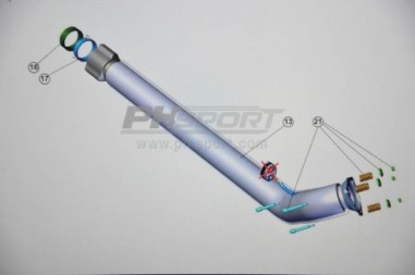 ligne echappement primaire inferieure - occasion